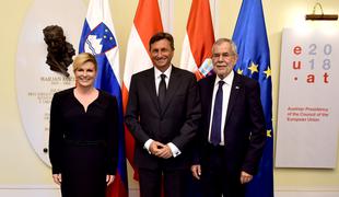 Pahor v Šibeniku znova pozval Hrvaško, naj sprejme arbitražno razsodbo