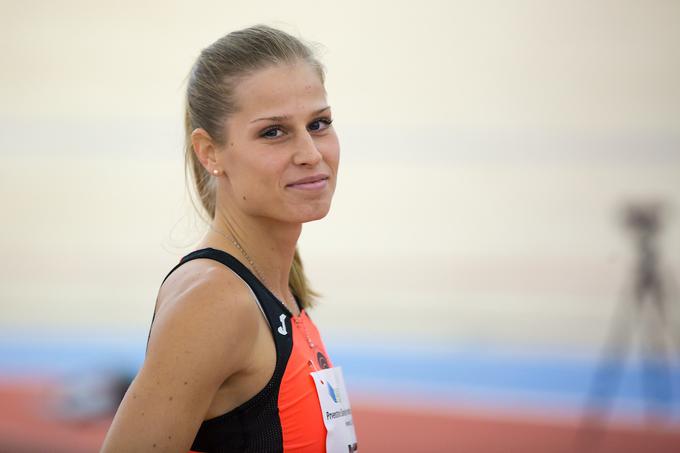 Slovenska rekorderka v teku na 400 metrov Anita Horvat je nastopila prvič in zadnjič letos pozimi. | Foto: Peter Kastelic/AZS