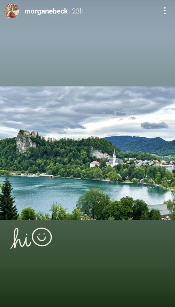 Bode Morgan Miller v Sloveniji | Foto: zajem zaslona/Diamond villas resort