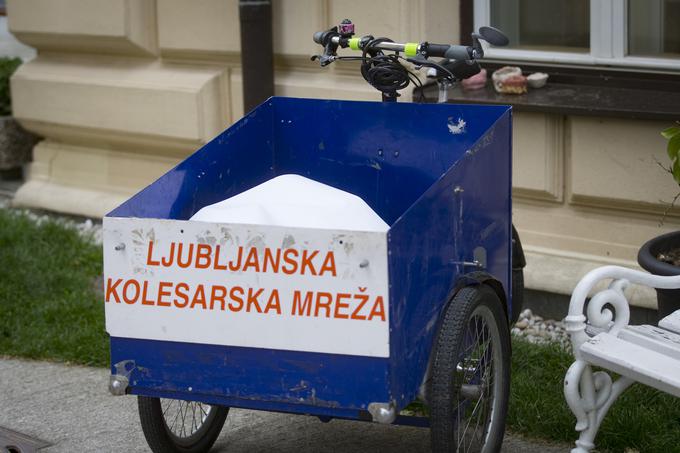 Ljubljanska kolesarska mreža redno beleži lokacije črnih točk in jih predaja MOL. | Foto: Bojan Puhek