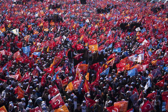 Veliko predvolilno zborovanje v Istanbulu 7. maja | Foto: Guliverimage/Vladimir Fedorenko