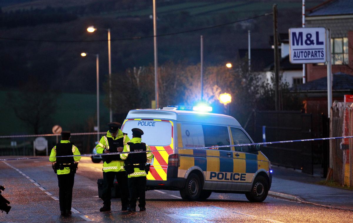 Policija, Severna Irska | Policija v Omaghu na Severnem Irskem. (Fotografija je simbolična.) | Foto Guliver Image