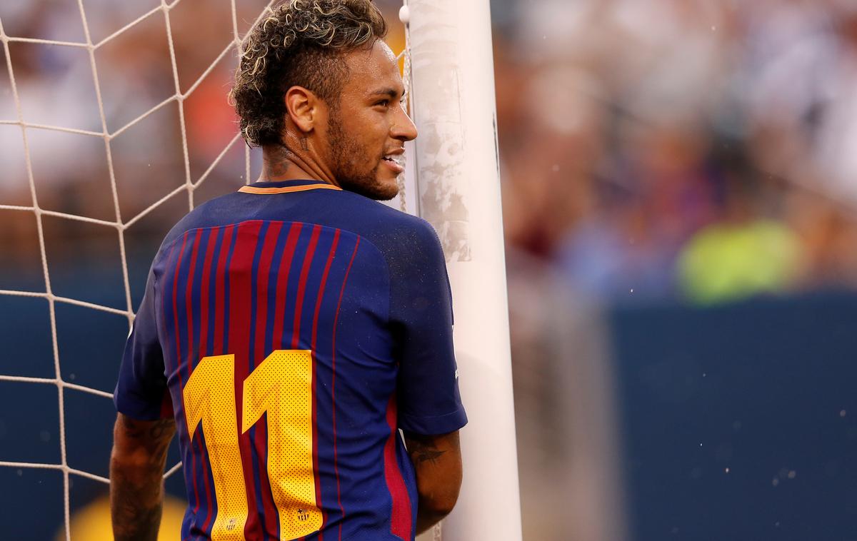 Neymar Barcelona Juventus | Neymar je v dresu Barcelone osvojil osem lovorik. Postal je tudi evropski prvak. | Foto Reuters