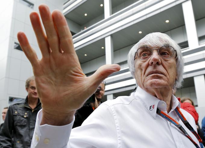 Bernie Ecclestone bi zaradi poskusa davčne utaje lahko celo pristal v zaporu.  | Foto: Reuters