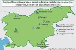 Najbolj onesnaženi kraji v Sloveniji