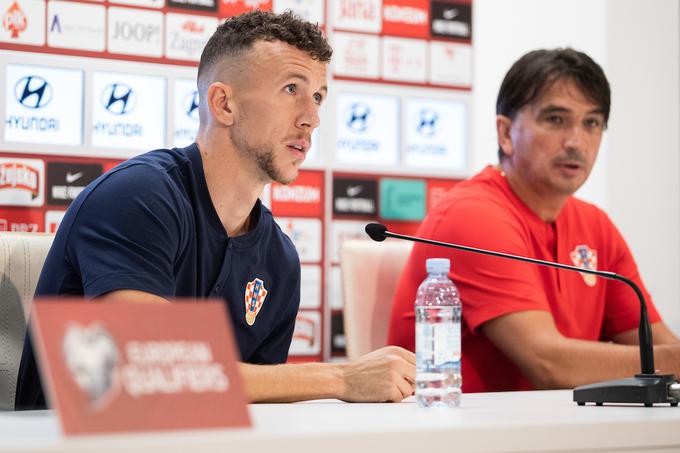 hrvaška nogometna reprezentanca, trening, novinarska | Foto: Grega Valančič/Sportida