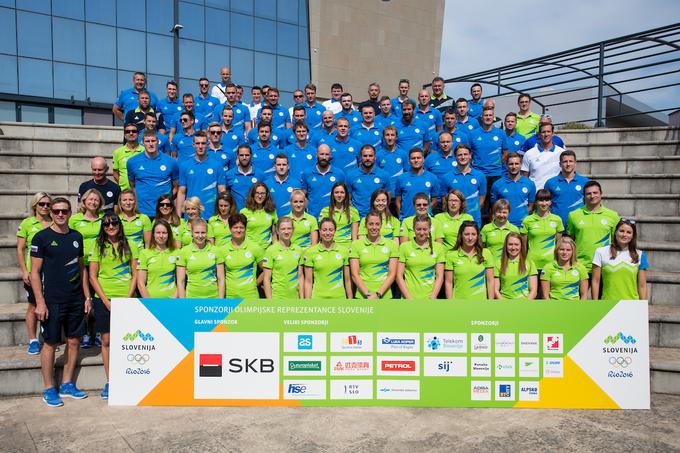 Slovenija bo imela v Riu svoje predstavnike v 14 športih. | Foto: 