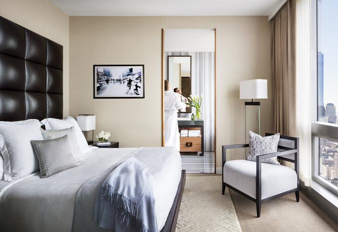 Utesnjenosti sobam v Trumpovih hotelih ne morete očitati, tudi v mestnih ne - najmanjše sobe v Trumpovem hotelu v newyorški četrti SoHo merijo razkošnih 40 kvadratnih metrov. | Foto: trumphotelcollection.com