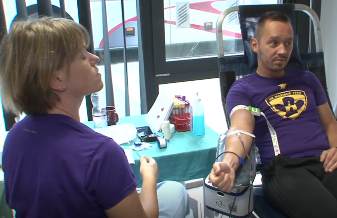 V Mariboru se je zbralo rekordnih 219 darovalcev, ki so darovali več kot 85 litrov krvi. | Foto: Planet TV