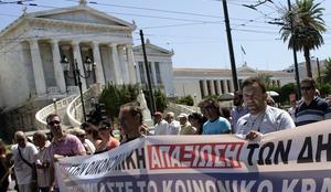 Grčija v recesiji, a ima denar za stezo za formulo 1