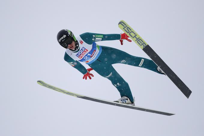 "Tehnično sem napredoval vse svetovno prvenstvo. S tem sem zadovoljen in tudi zelo pomirjen," o vrhuncu sezone na Tirolskem v zadnjih dneh pravi Peter Prevc. | Foto: Reuters