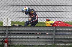 Alonso najhitrejši, Vettel razbil bolid