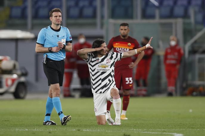 Edinson Cavani | Edinson Cavani je Romi zabil dva gola. | Foto Guliverimage