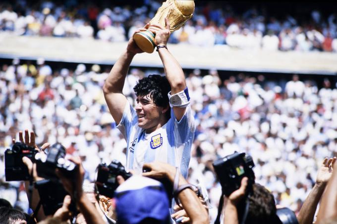 Na SP 1986 je blestel Diego Armando Maradona in popeljal Argentino do drugega naslova svetovnega prvaka. V četrtfinalu je premagal Martinovo Anglijo z 2:1. | Foto: Guliverimage/Vladimir Fedorenko