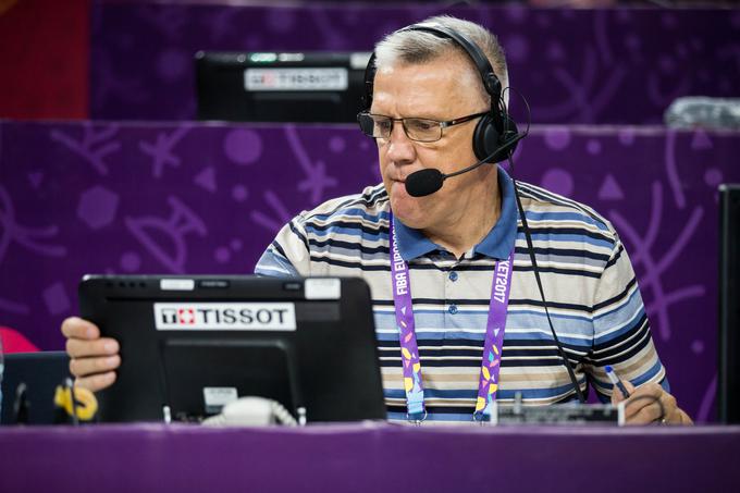 Tudi letos bo na EuroBasketu v vlogi komentatorja. | Foto: Vid Ponikvar