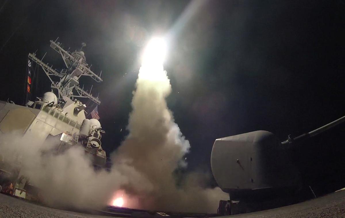 Napad ZDA na Sirijo | Foto Reuters