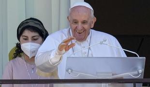 Papež Frančišek zadovoljen po finalnih zmagah Italije in Argentine