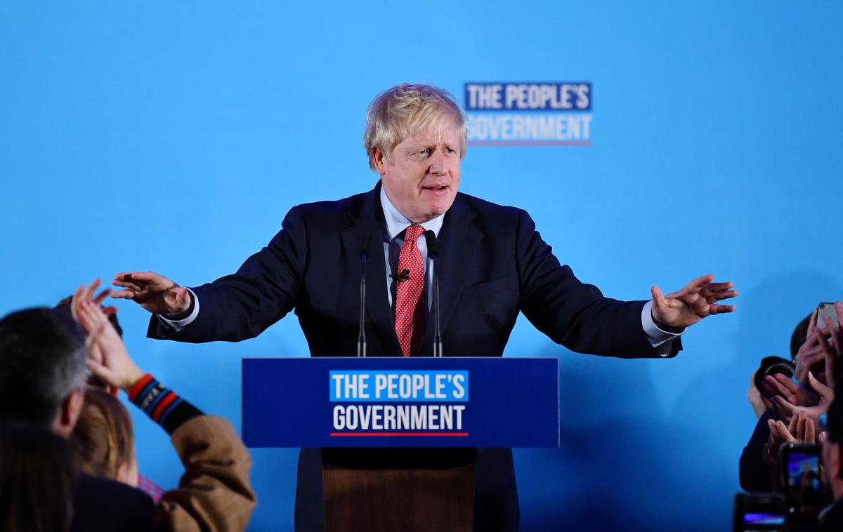 Boris Johnson | Boris Johnson bo predlog zakona, s katerim bi uzakonili izstopni sporazum, v parlament po napovedih vložil v petek. | Foto Reuters