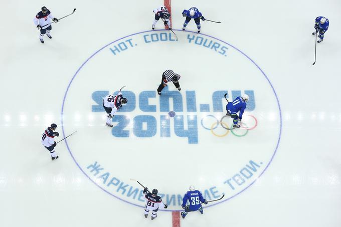 Slovenska hokejska reprezentanca je leta 2014 v Sočiju zaigrala na prvih olimpijskih igrah in končala na visokem sedmem mestu. | Foto: 