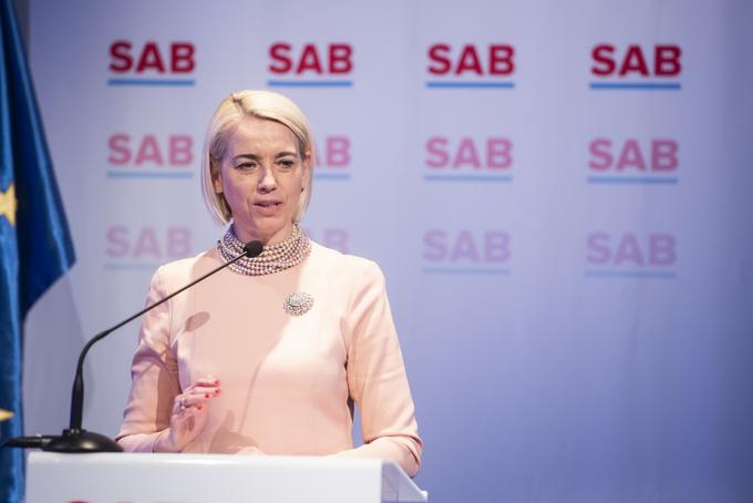 Angelika Mlinar je nosilka stranke SAB za evropske volitve. | Foto: STA ,
