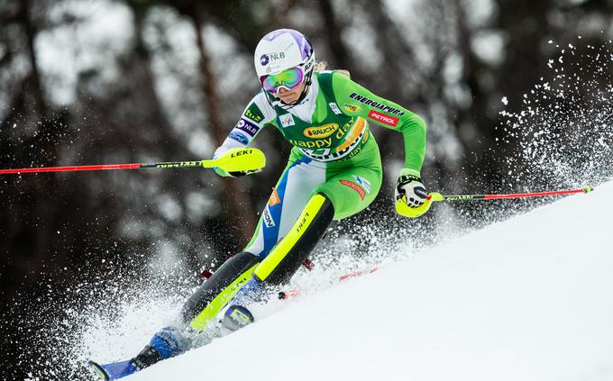 "Ana Bucik mora dvigniti slalomsko raven." | Foto: Matic Ritonja/Sportida