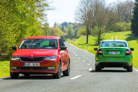 Škoda rapid in rapid spaceback - prva vožnja