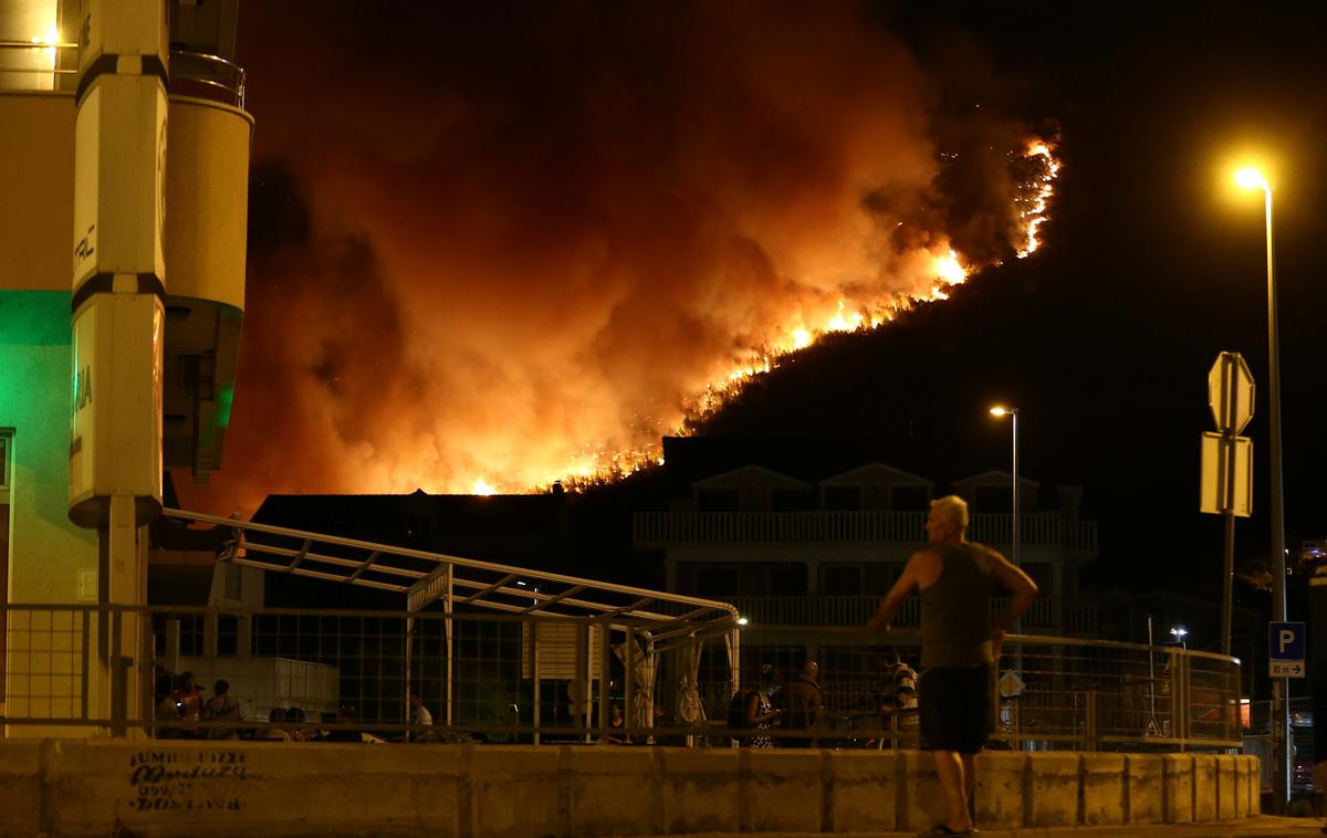 hrvaška, požar, Split, gasilci | Foto Reuters