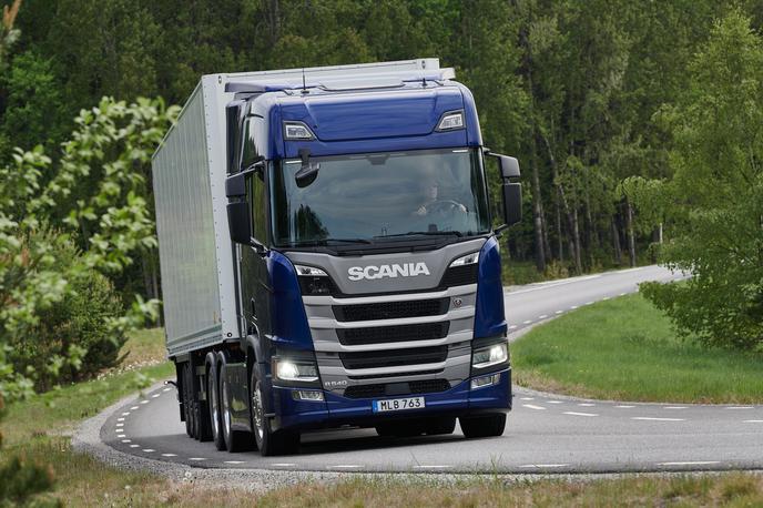 Scania 540 S | Kljub slabemu marcu ostaja prodaja težkih tovornjakov v Evropi letos še pozitivna. | Foto Gašper Pirman