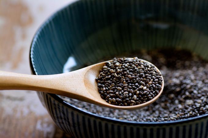 Chia semena vsebujejo snovi, ki bodo izboljšale vašo kožo | Foto: Shutterstock