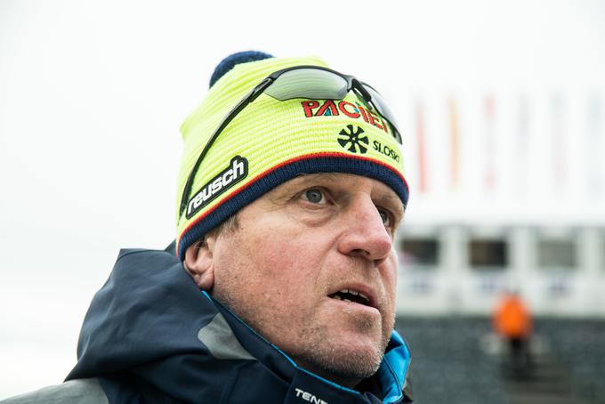 Klemen Bergant ostaja trener ekipe za tehnični disciplini. | Foto: Vid Ponikvar