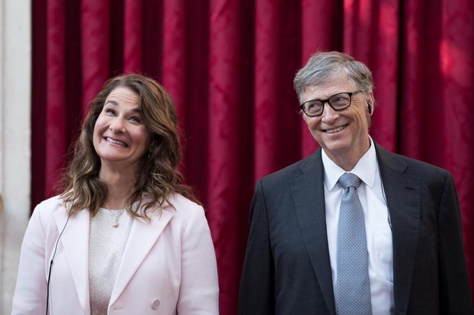 "Z Melindo imava ogromno svobode pri prizadevanju za bolj zdrav in izobražen svet ravno zaradi tega, kar je do zdaj storil Michael," je Larsonovo delo pred leti pohvalil Bill Gates (na fotografiji z ženo Melindo).   | Foto: Reuters