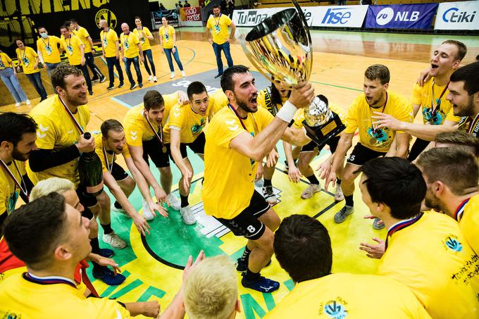 Velenjčani v slovenskem državnem prvenstvu branijo naslov prvaka. | Foto: Grega Valančič/Sportida