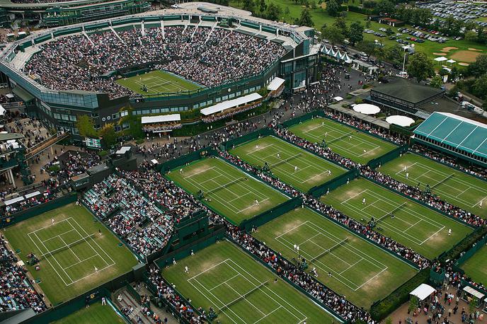 Wimbledon | Vodilni iz All Englanda Cluba so primer pandemije v zavarovanje vključili leta 2003 ob nastanku virusa sars. | Foto Gulliver/Getty Images
