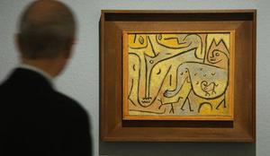 V Muzeju Folkwang v Essnu angeli Paula Kleeja