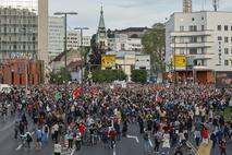 Protest v Ljubljani 28. maja 2021