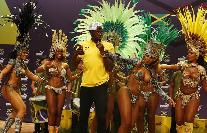 Usain Bolt Rio tiskovka | Foto: Reuters