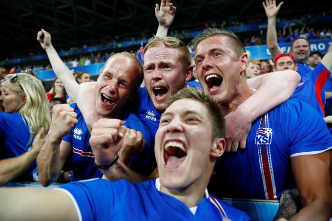 Islandci so v osmini finala evropskega prvenstva izločili Angleže. | Foto: Reuters