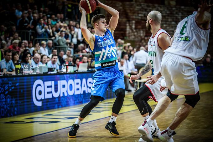 Madžarska : Slovenija, slovenska košarkarska reprezentanca | Foto: FIBA
