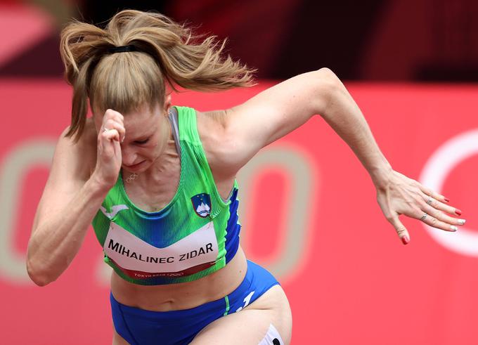Maja Mihalinec Zidar je na 100 m s 11,77 sekunde (veter -0,3 m/s) zaostala le za Nizozemko Nadine Visser. | Foto: Guliverimage/Vladimir Fedorenko