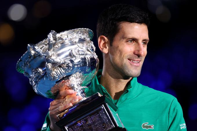 Novak Đoković je dobil letošnji prvi turnir za grand slam - OP Avstralije. | Foto: Guliverimage/Getty Images