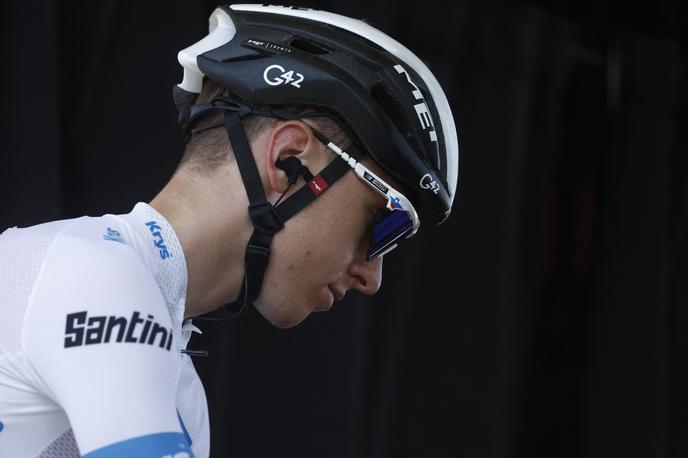Tadej Pogačar | Tadej Pogačar in kolesarji na Dirki po Franciji so imeli težak dan. | Foto Reuters