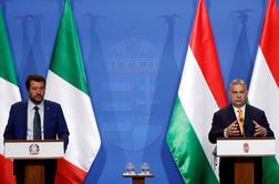 Orban sprejel italijanskega notranjega ministra pred ograjo na meji s Srbijo