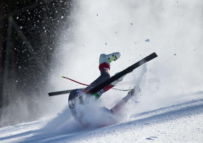 Zadnja Millejeva tekma (SP 2015) se je končala z grozljivim padcem. | Foto: Sportida