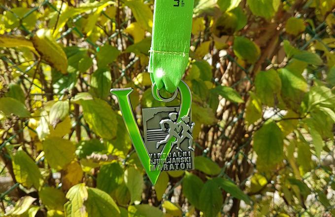 Medalja za udeležence Virtualnega Ljubljanskega maratona | Foto: 