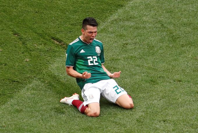 Mehičanom je senzacionalno zmago z golom v prvem polčasu prinesel Hirving Lozano. | Foto: Reuters