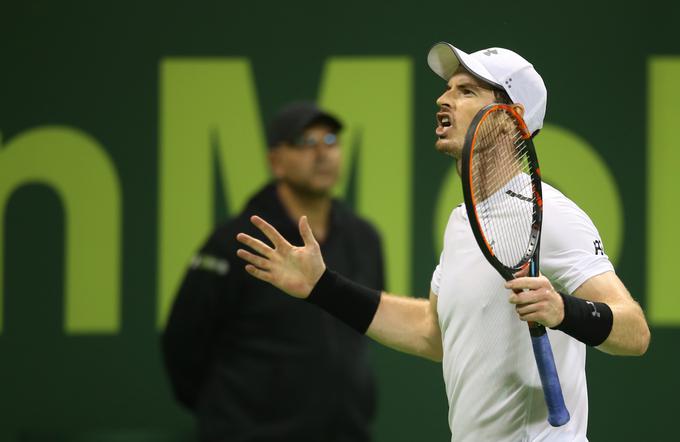 Andy Murray je bil kljub porazu zadovoljen s svojo fizično pripravljenostjo. | Foto: Guliverimage/Getty Images