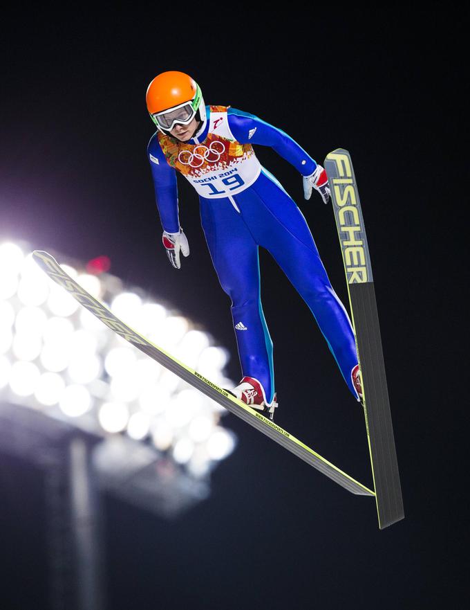 Eva Bastardi je leta 2014 izkusila olimpijske igre v Sočiju. Zdaj drži pesti, da bi slovenske skakalke čim prej uresničile željo in dočakale še olimpijsko kolajno. Morda že v Pekingu prihodnje leto. | Foto: Guliverimage/Vladimir Fedorenko