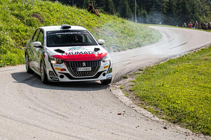 Marko Grossi in Tara Berlot (peugeot 208 rally4) sta letos prevladovala v diviziji II državnega prvenstva, kjer ima za naslov manjka le še ena točka. | Foto: WRC Croatia