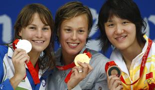 V bazenih popolna prevlada Amerike, a tudi ena srebrna medalja za Slovenijo