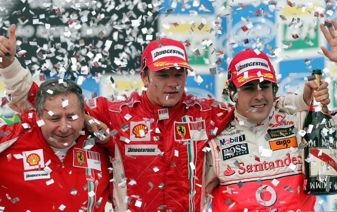 Räikkönen, zadnji prvak s Ferrarijem | Foto: AP / Guliverimage